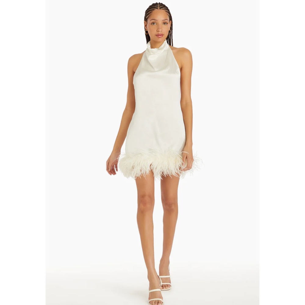 AMANDA UPRICHARD LUNARIA SILK DRESS